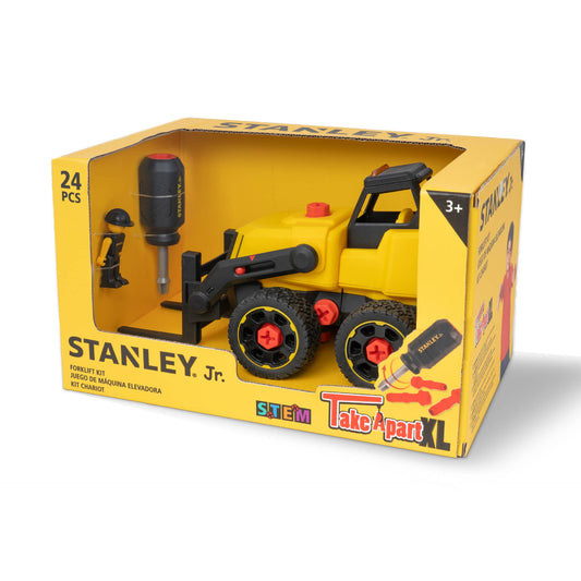 Red Toolbox Stanley Jr. Take Apart XL Forklift