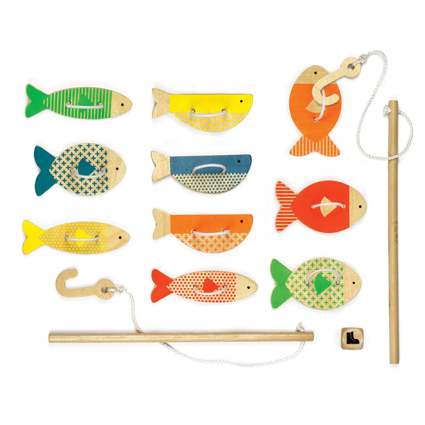 Wooden Fishing Game