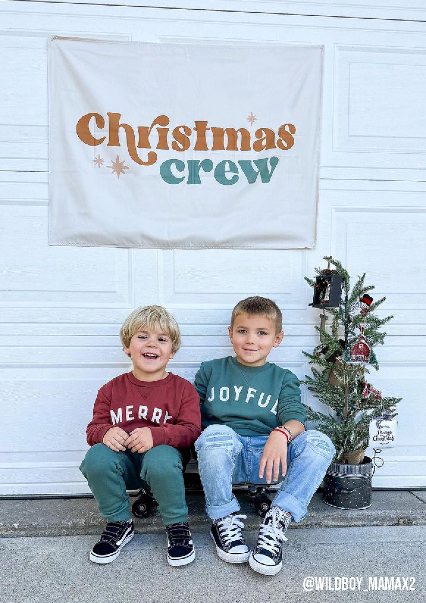 Christmas Crew Banner 36x26"