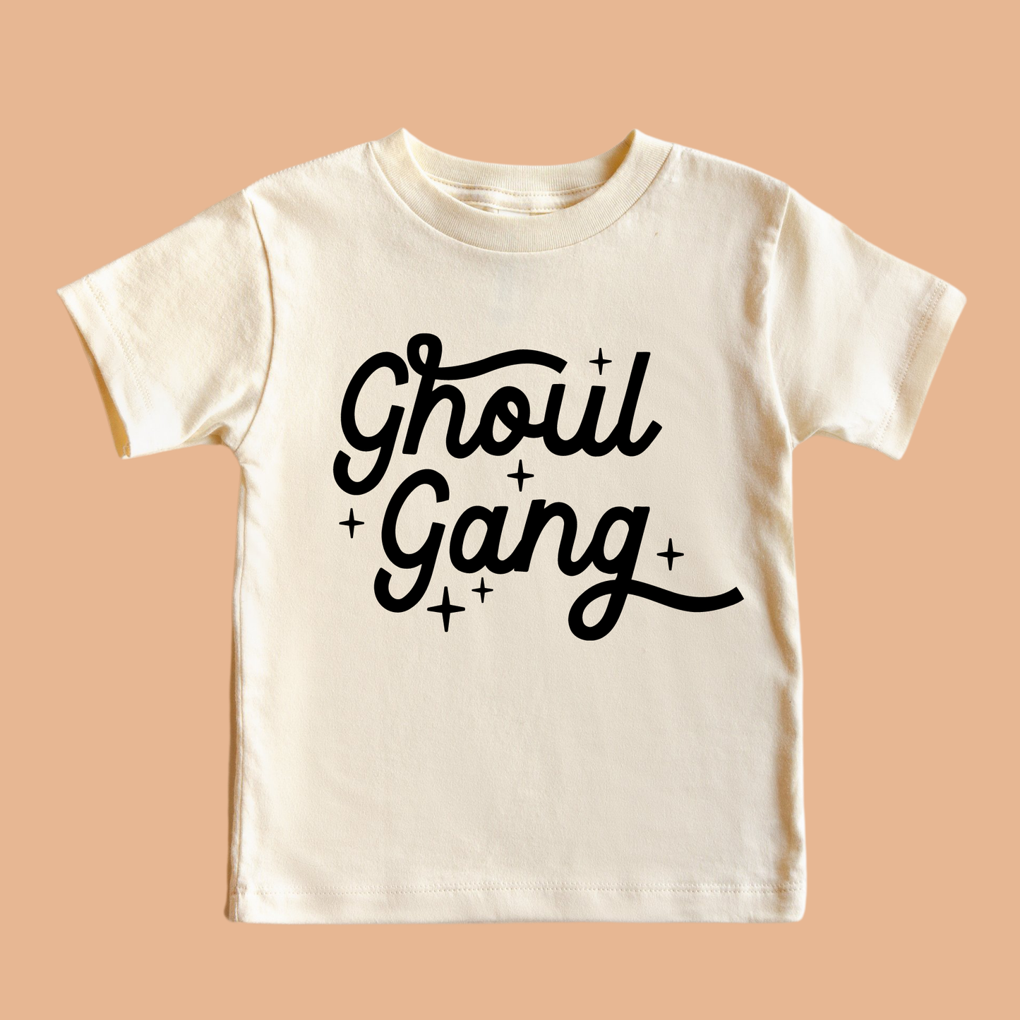 Ghoul Gang Halloween Tee/Pink