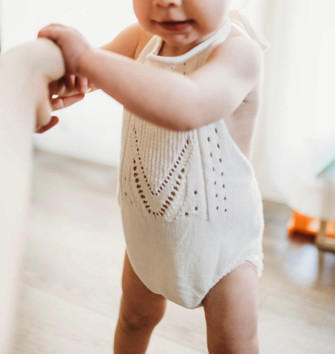 Drake Crochet Halter Romper