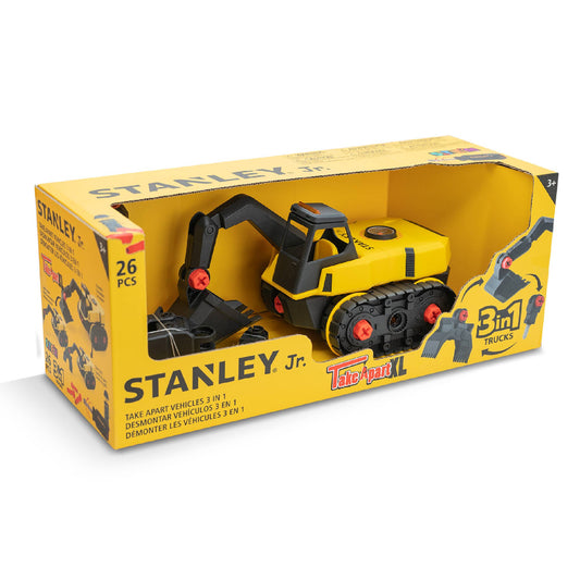 Red Toolbox Stanley Jr. 3 in 1 Take Apart XL Set